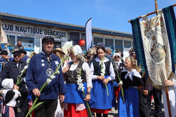 La Confrérie du Hareng Côtier de Berck aux traditionnelles Fête de la Mer du 15 VIII 2024