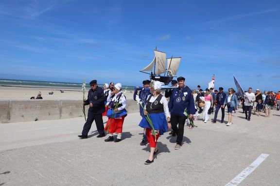 La Confrérie du Hareng Côtier de Berck aux traditionnelles Fête de la Mer du 15 VIII 2024