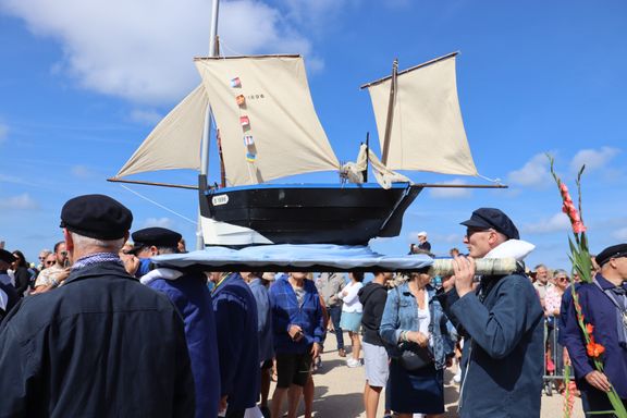La Confrérie du Hareng Côtier de Berck aux traditionnelles Fête de la Mer du 15 VIII 2024