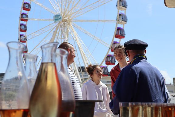 La Confrérie du Hareng Côtier de Berck aux traditionnelles Fête de la Mer du 15 VIII 2024