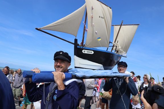 La Confrérie du Hareng Côtier de Berck aux traditionnelles Fête de la Mer du 15 VIII 2024
