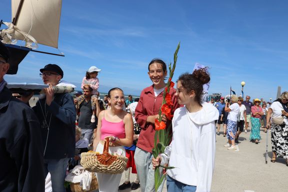 La Confrérie du Hareng Côtier de Berck aux traditionnelles Fête de la Mer du 15 VIII 2024