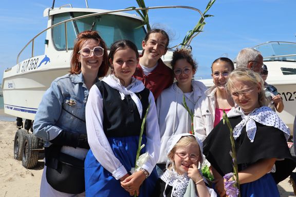 La Confrérie du Hareng Côtier de Berck aux traditionnelles Fête de la Mer du 15 VIII 2024