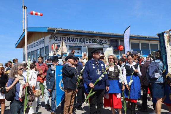 La Confrérie du Hareng Côtier de Berck aux traditionnelles Fête de la Mer du 15 VIII 2024